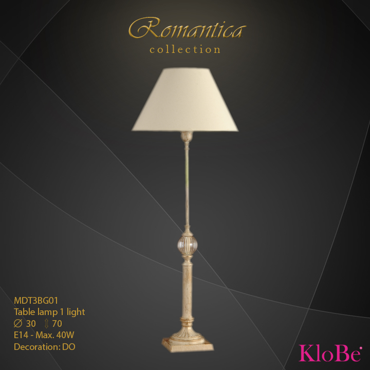 RMT3BG01 (DO) - TL  1L  Romantica collection KloBe Classic