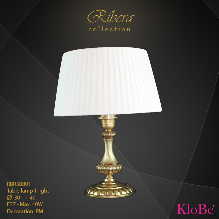 RBR3BB01  - TL  1L  Ribera collection KloBe Classic