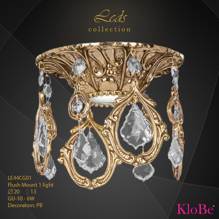 Foco 1 luz - Colección Leds - KloBe Classic