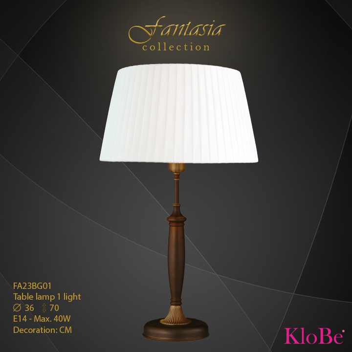FA23BG01 -TL  1L  Fantasia collection KloBe Classic