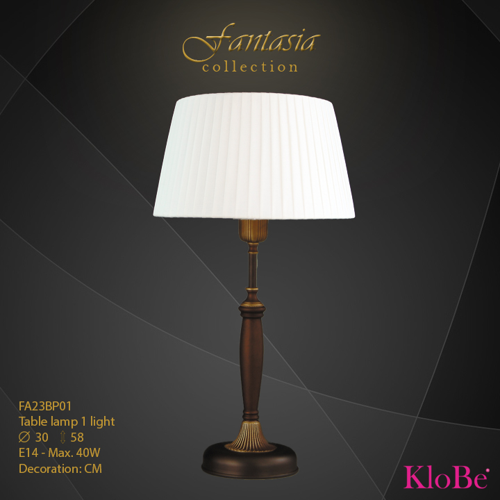 FA23BP01 -TL  1L  Fantasia collection KloBe Classic