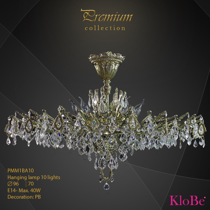 PMM1BA10 - Hanging lamp 10 L Premium collection KloBe Classic