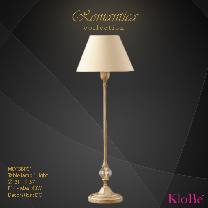 RMT3BP01 (DO) - TL  1L  Romantica collection KloBe Classic