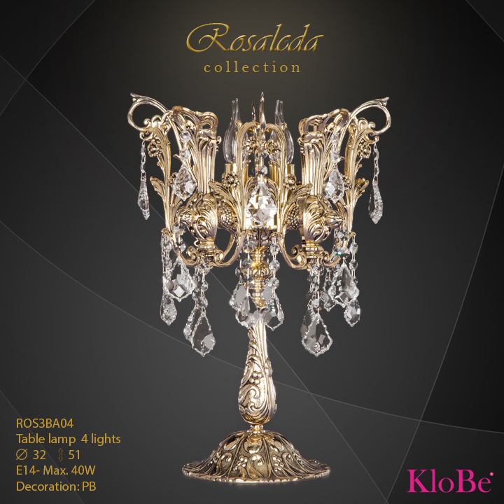 ROS3BA04  - TL  4L  Ribera collection KloBe Classic